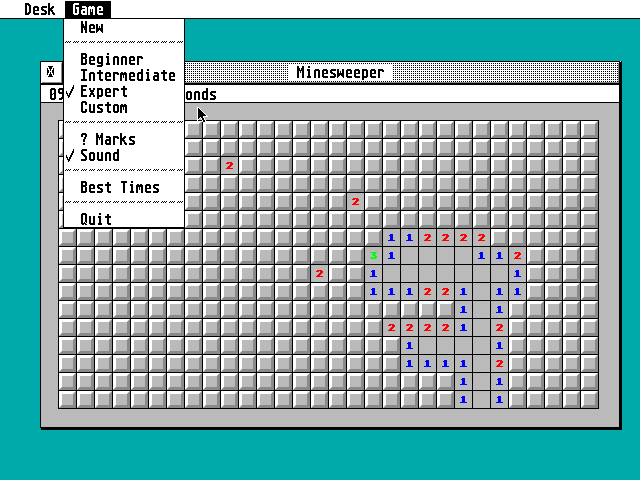 Ultimate Minesweeper (The) atari screenshot